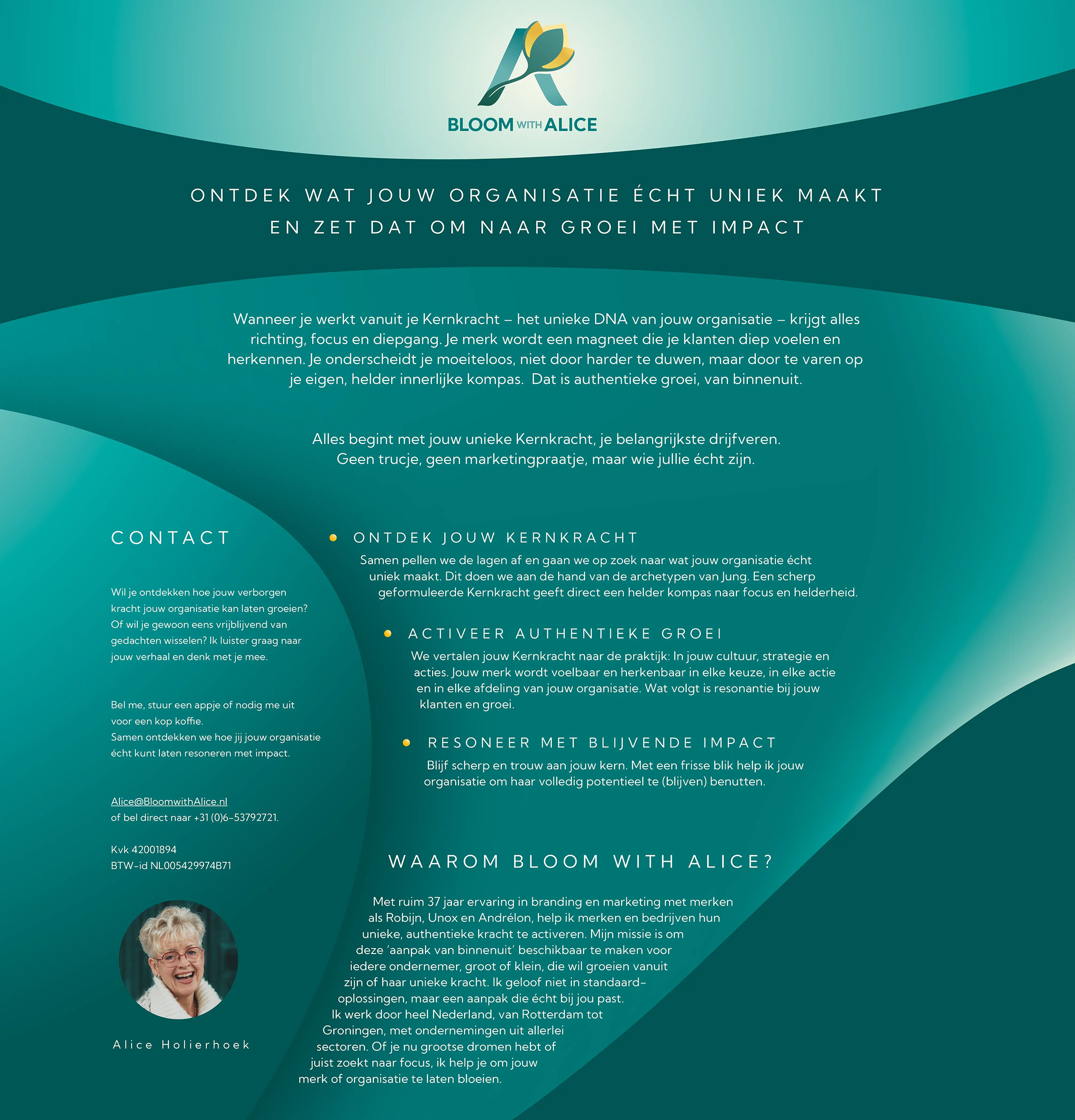 Bloom with Alice – Ontdek wat jouw organisatie écht uniek maakt